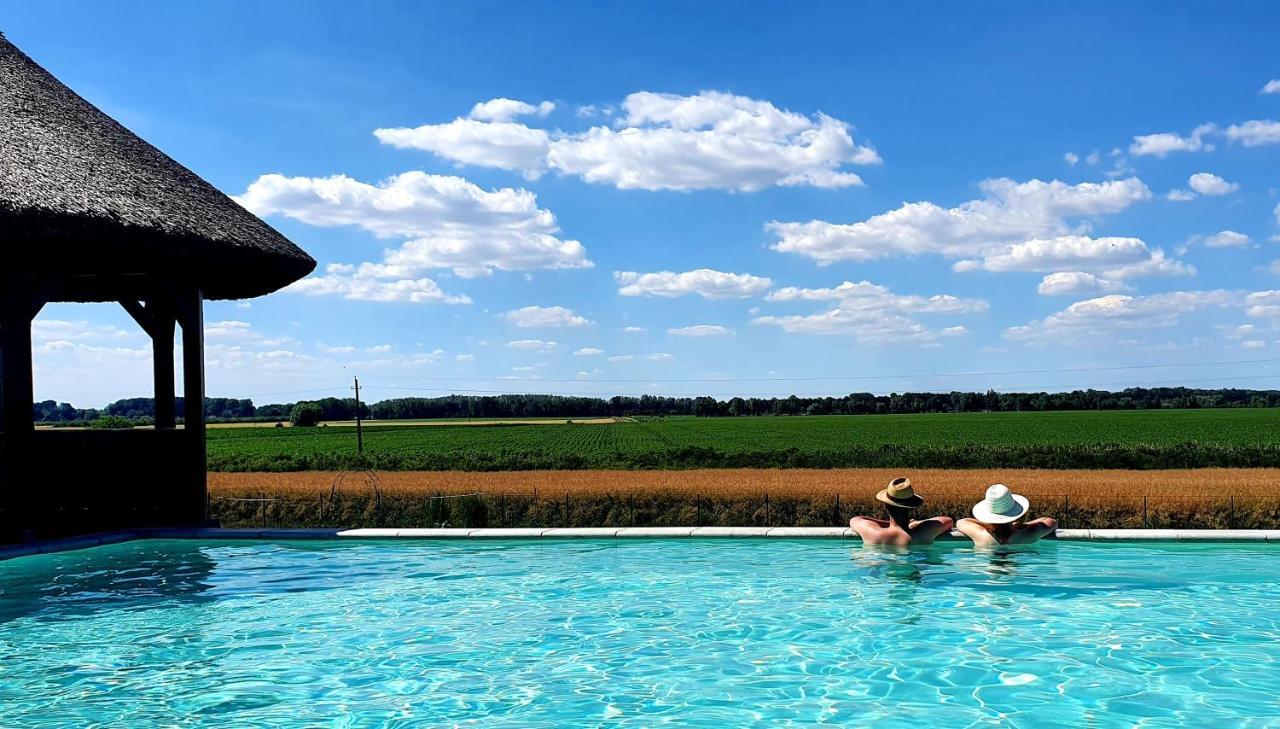 Tisza White House Bed & Breakfast Tiszaszolos ภายนอก รูปภาพ